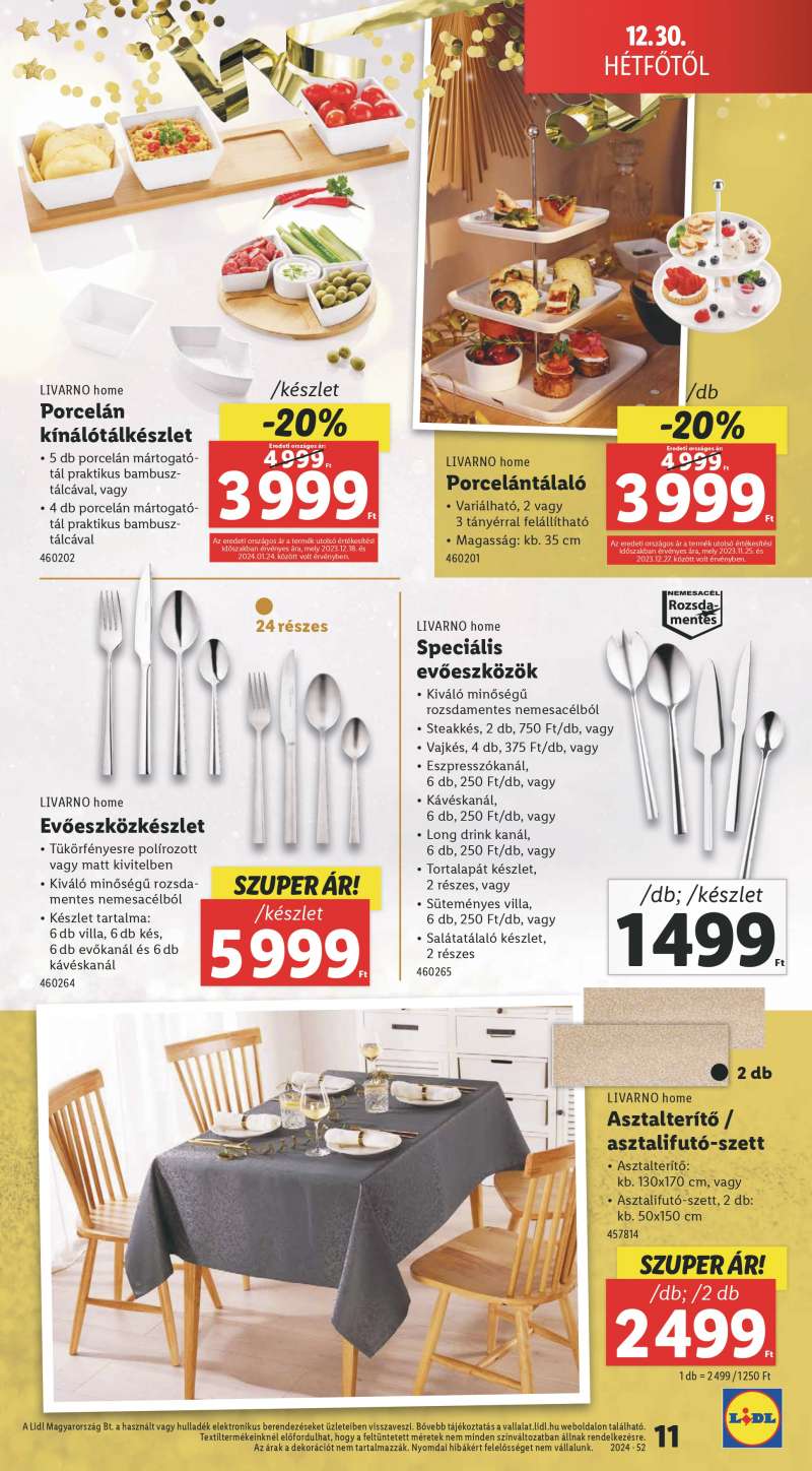 Lidl NonFood Akciós Újság 11 oldal