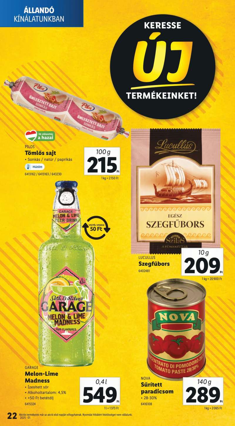 Lidl Akciós Újság 22 oldal