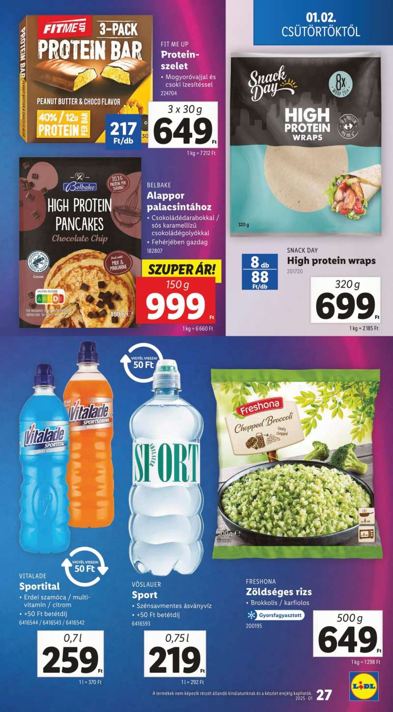 Lidl Akciós Újság 27 oldal