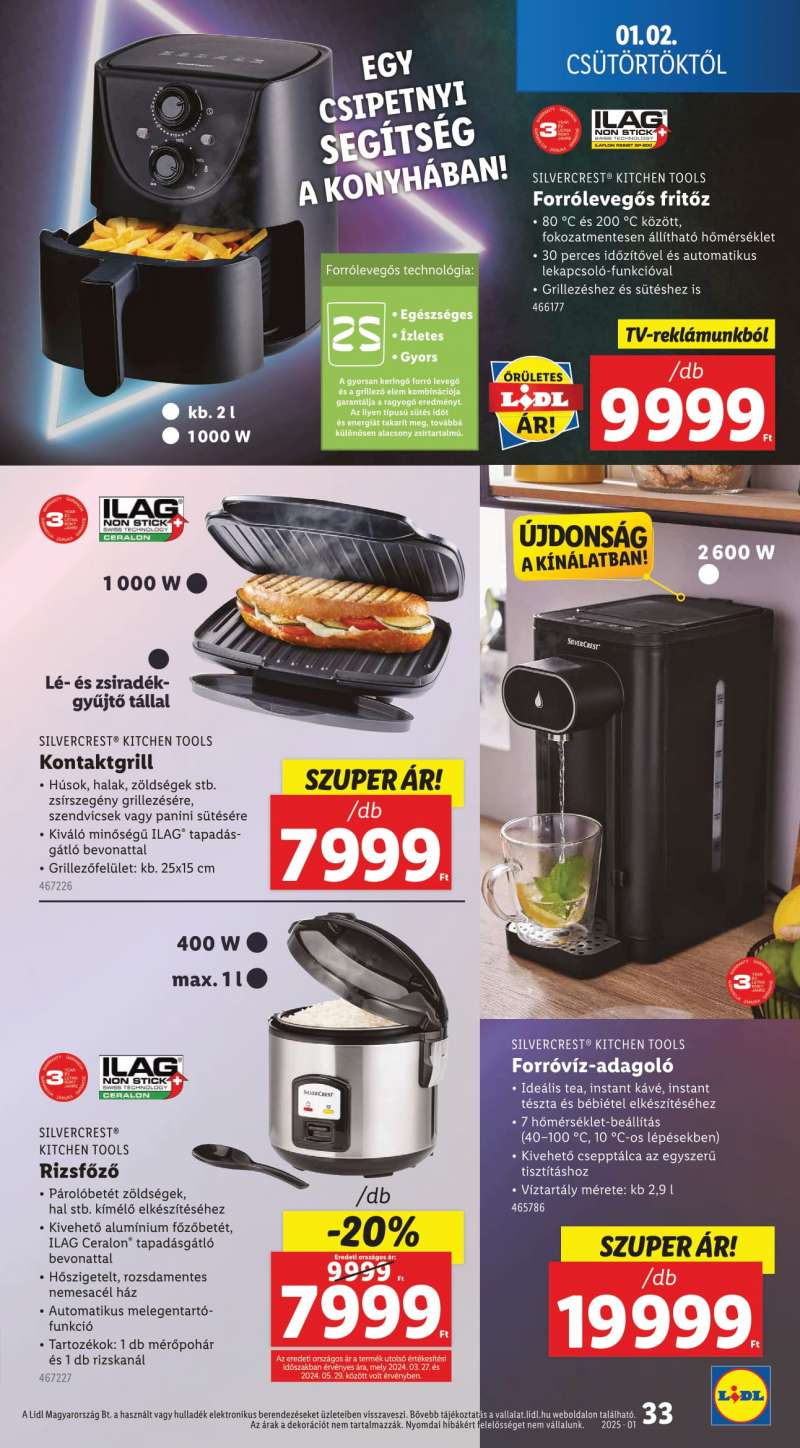 Lidl Akciós Újság 33 oldal