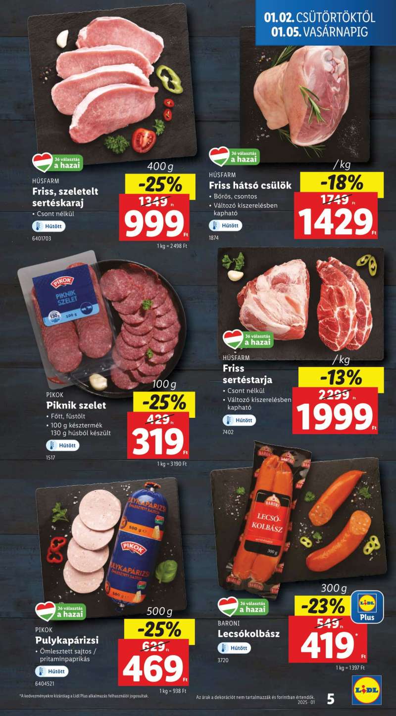 Lidl Akciós Újság 5 oldal