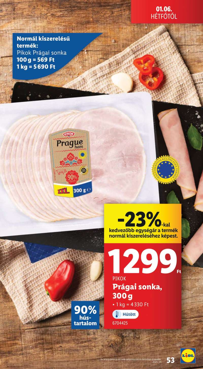 Lidl Akciós Újság 53 oldal