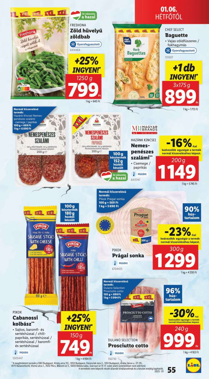 Lidl Akciós Újság 55 oldal