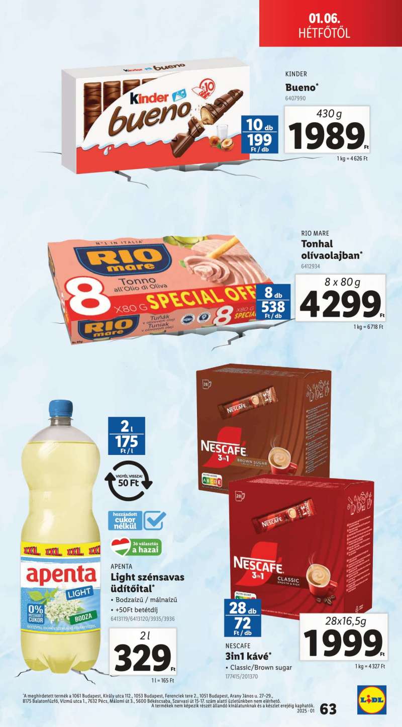 Lidl Akciós Újság 63 oldal