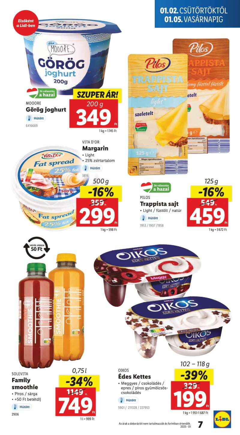 Lidl Akciós Újság 7 oldal