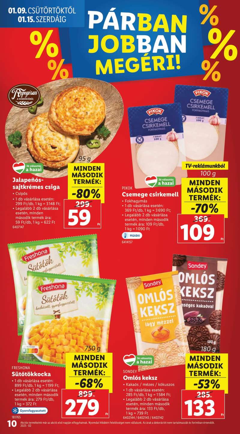 Lidl Akciós Újság 10 oldal