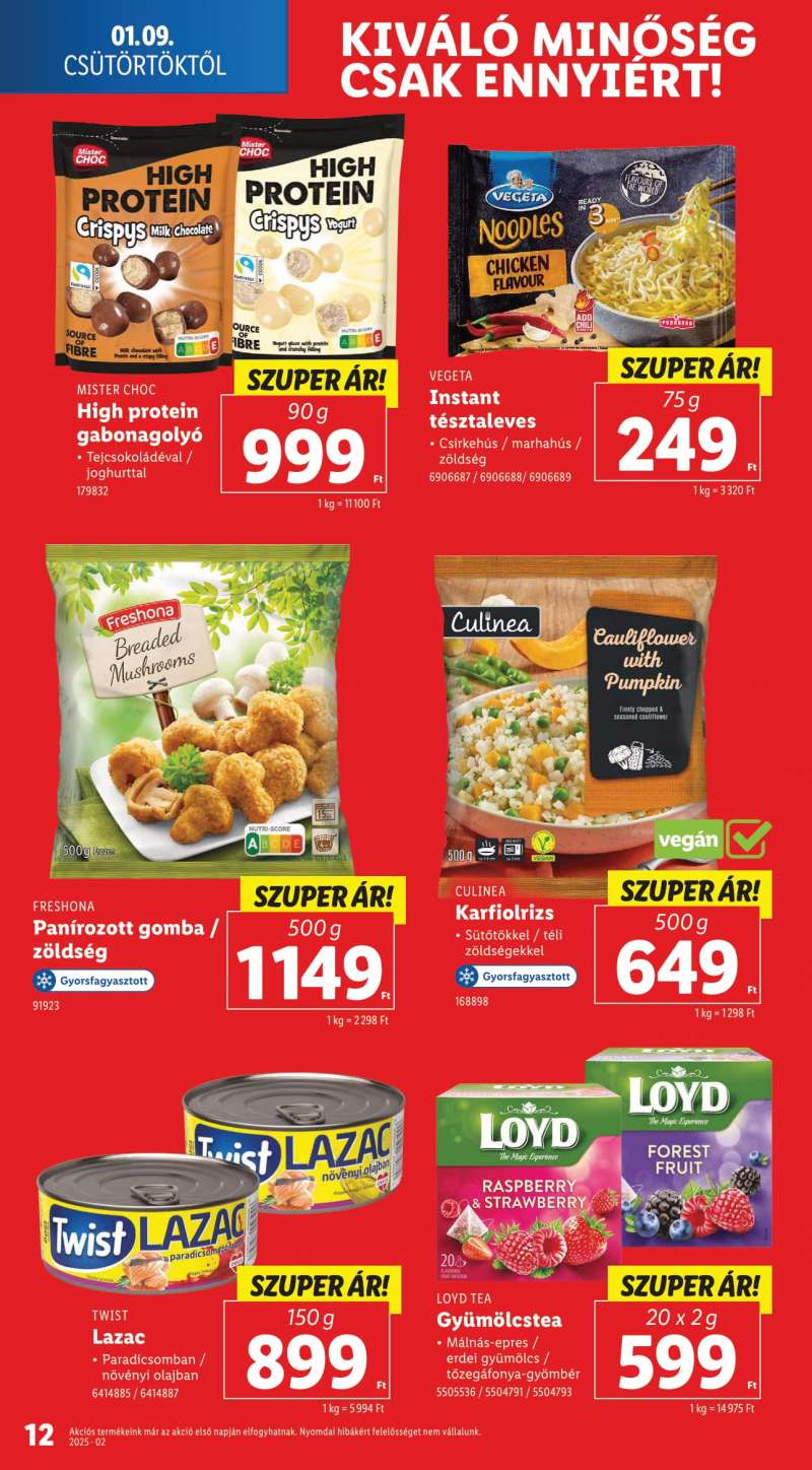 Lidl Akciós Újság 12 oldal