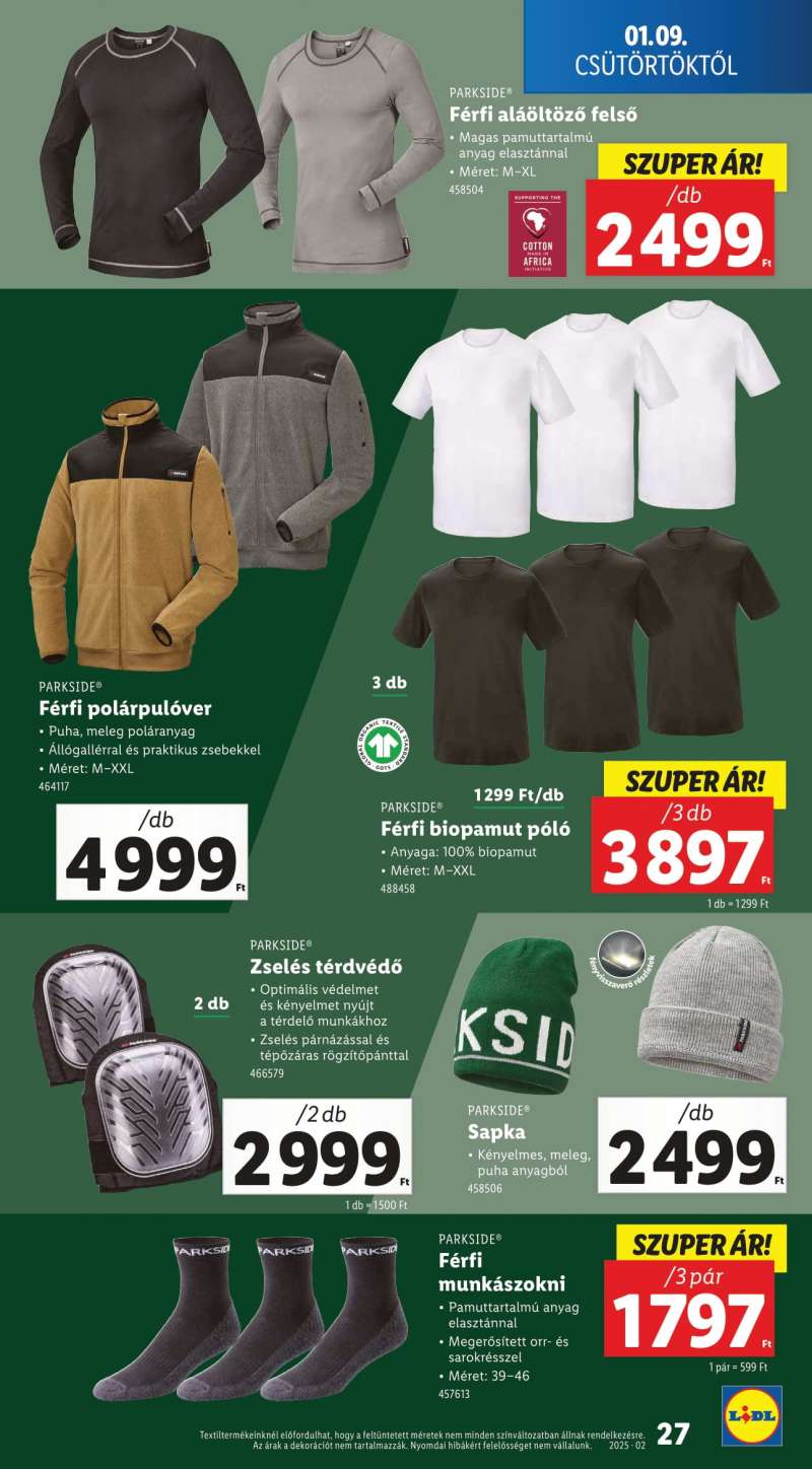 Lidl Akciós Újság 27 oldal