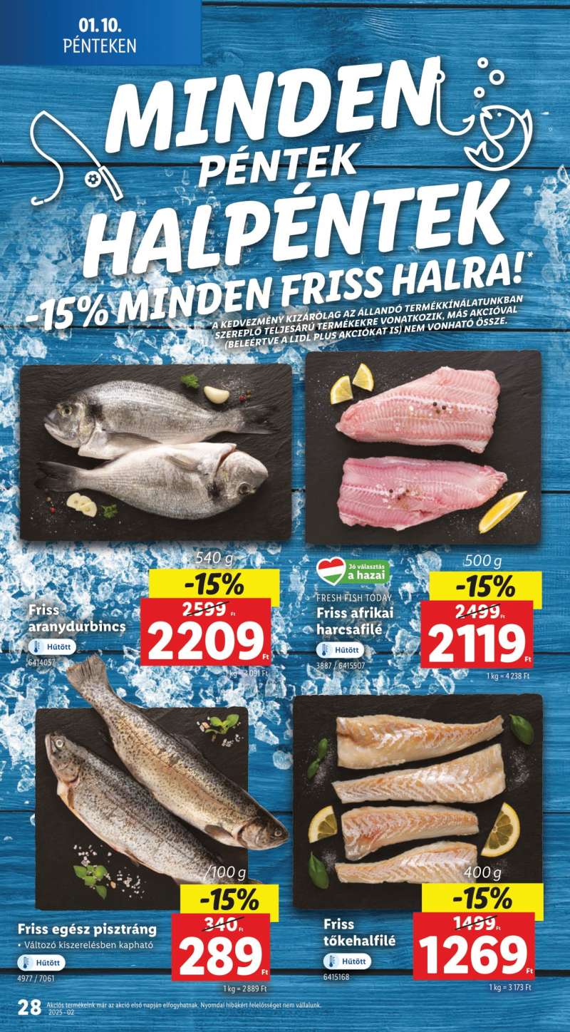 Lidl Akciós Újság 28 oldal