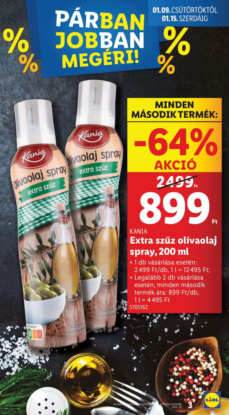 Lidl Akciós Újság 3 oldal