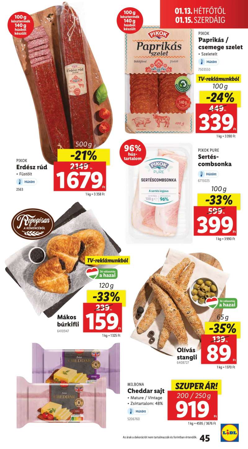 Lidl Akciós Újság 45 oldal