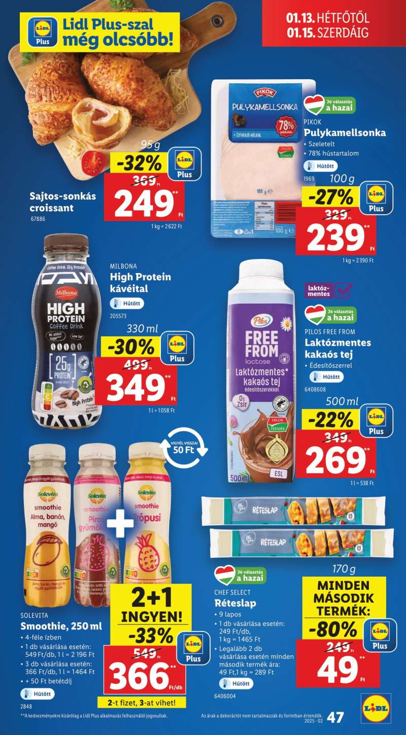 Lidl Akciós Újság 47 oldal