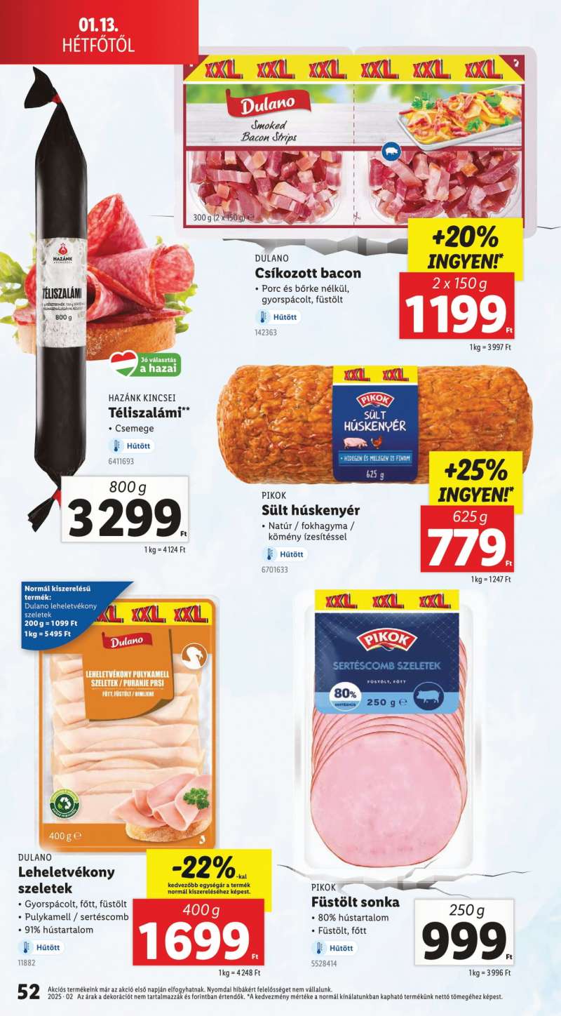 Lidl Akciós Újság 52 oldal