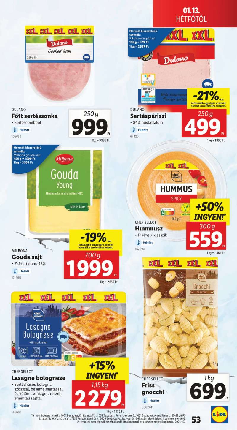 Lidl Akciós Újság 53 oldal