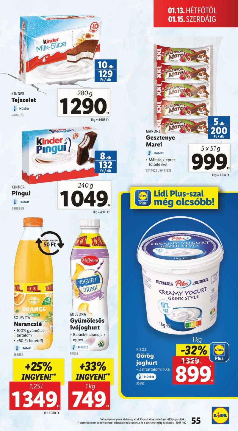 Lidl Akciós Újság 55 oldal