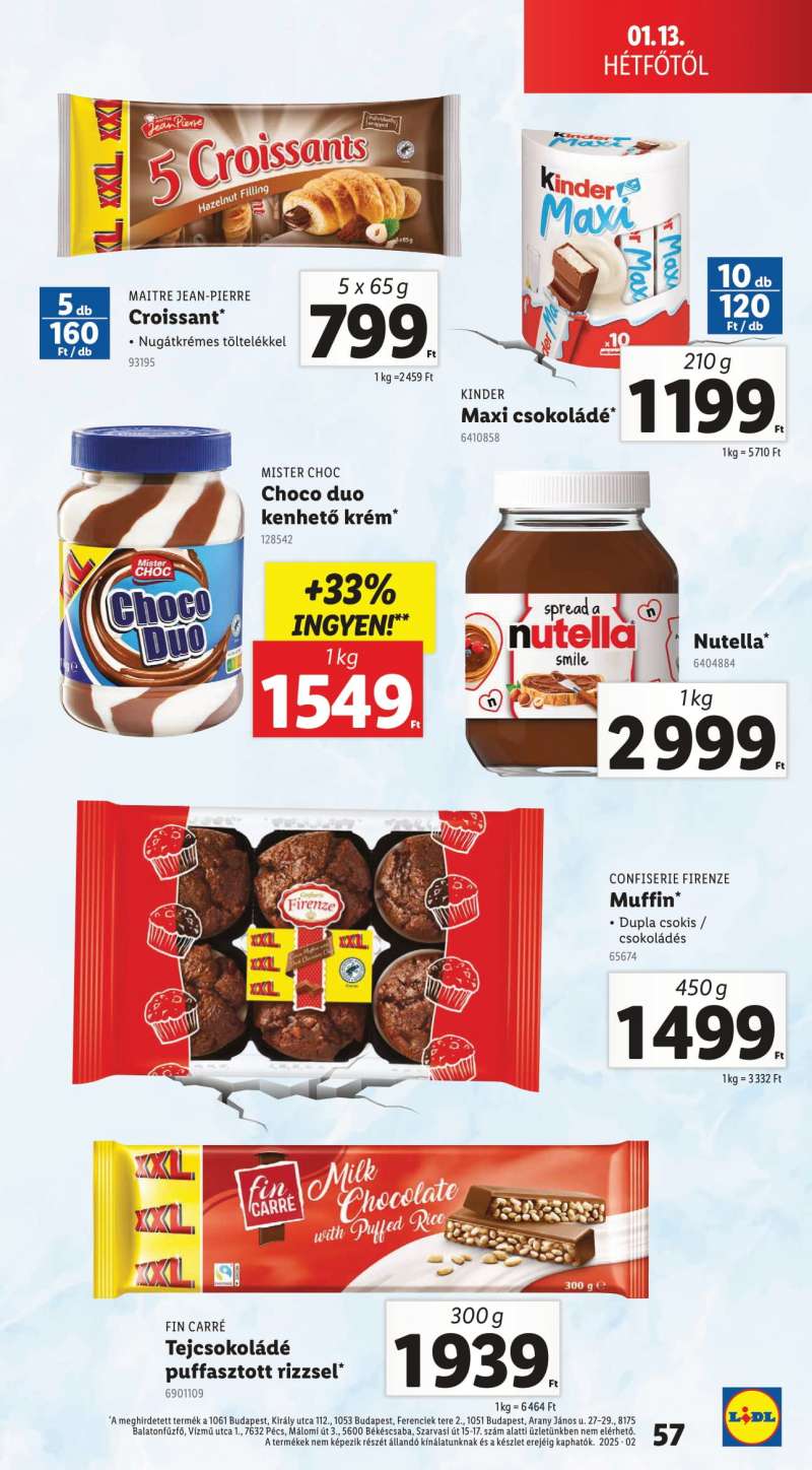 Lidl Akciós Újság 57 oldal