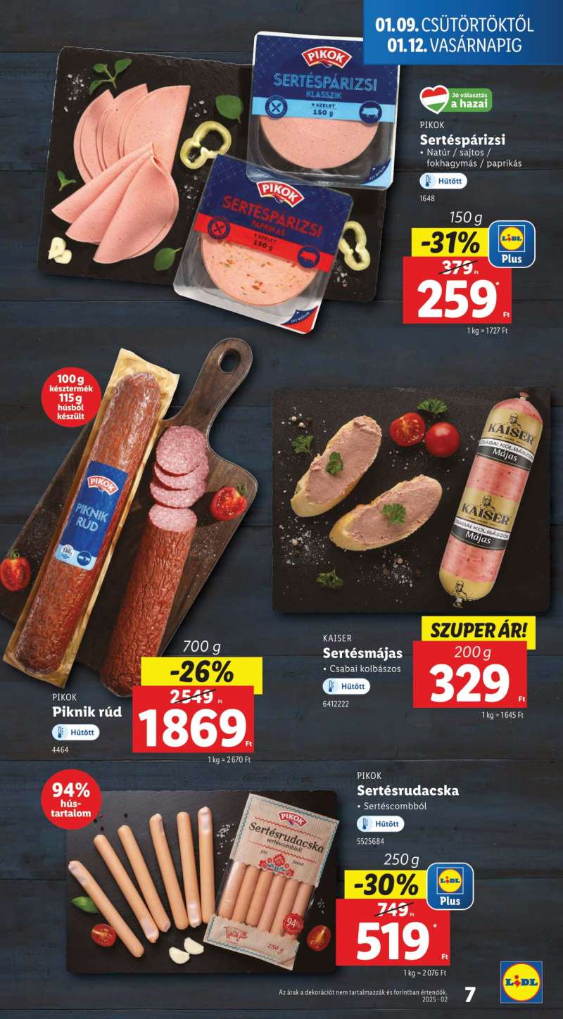 Lidl Akciós Újság 7 oldal