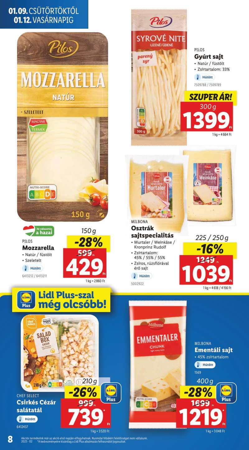 Lidl Akciós Újság 8 oldal