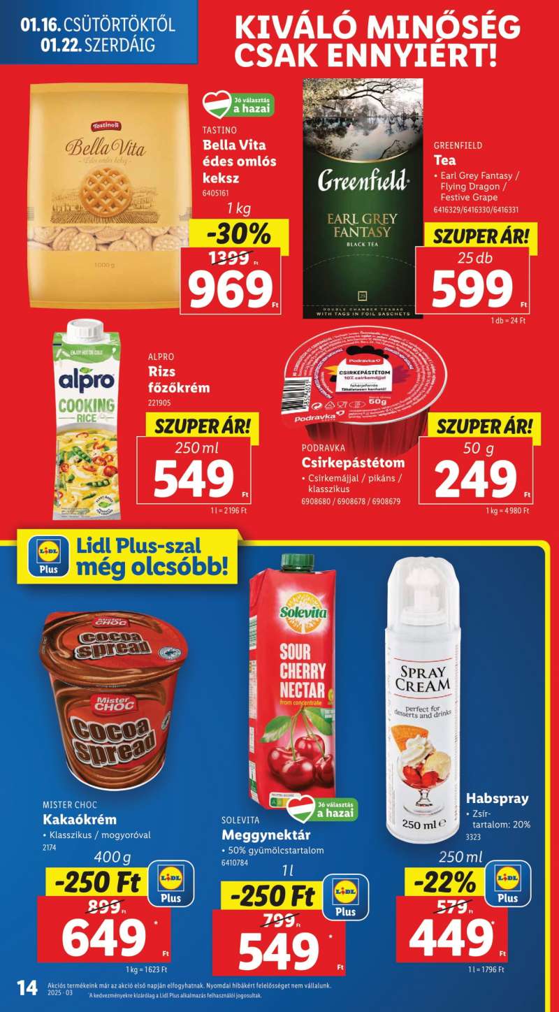 Lidl Akciós Újság 14 oldal