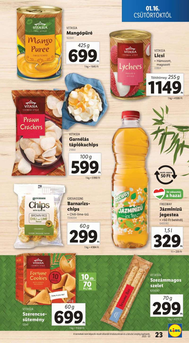 Lidl Akciós Újság 23 oldal