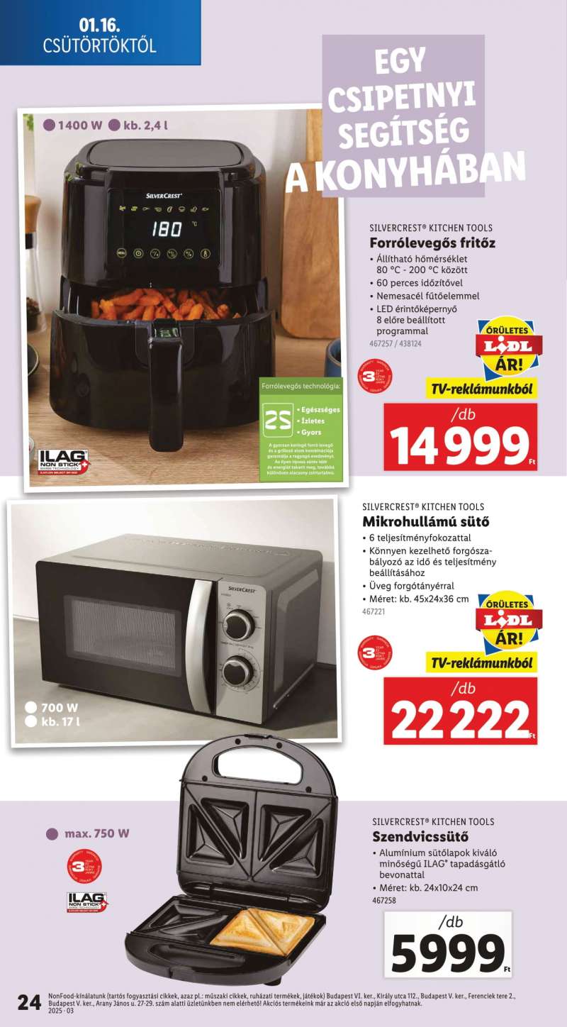 Lidl Akciós Újság 24 oldal