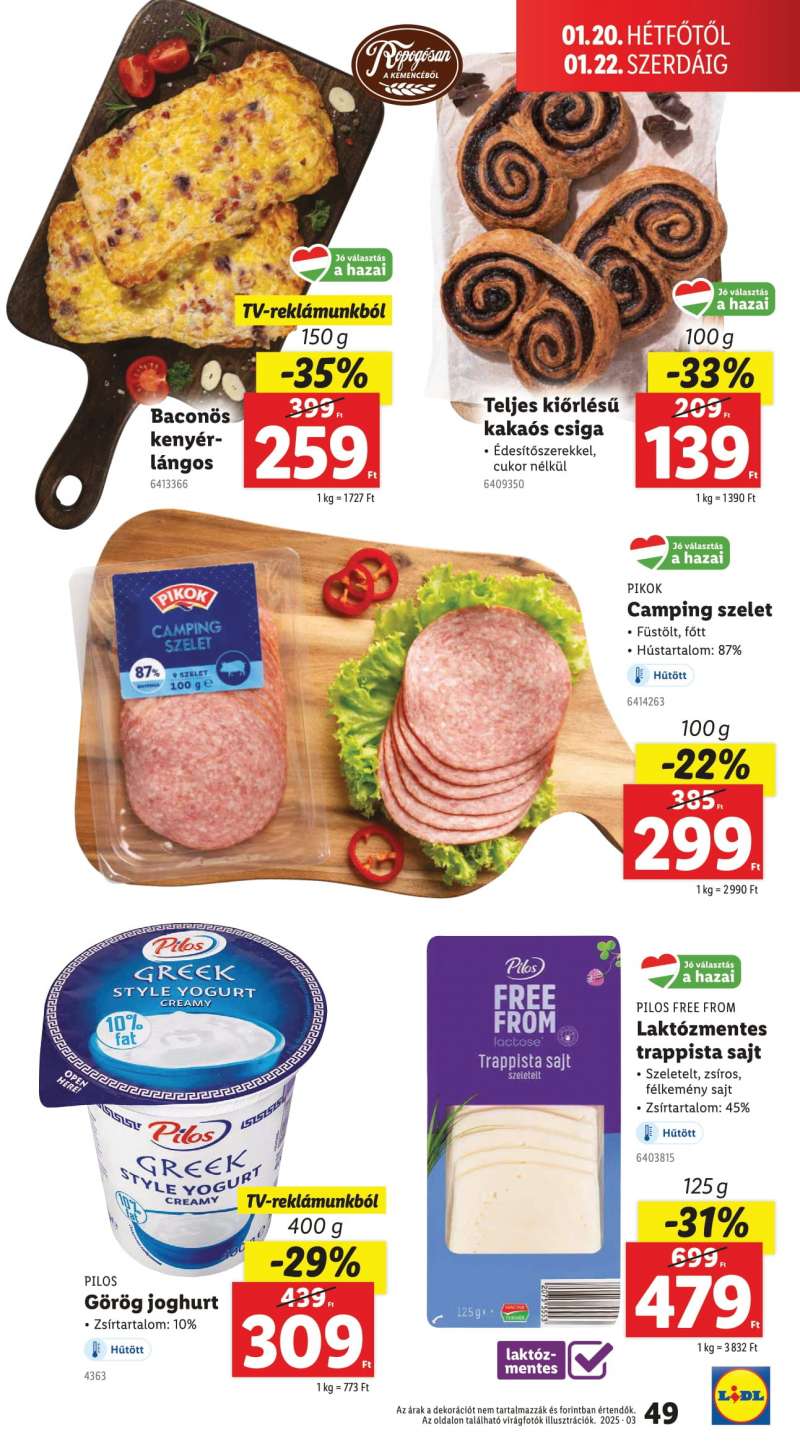 Lidl Akciós Újság 49 oldal