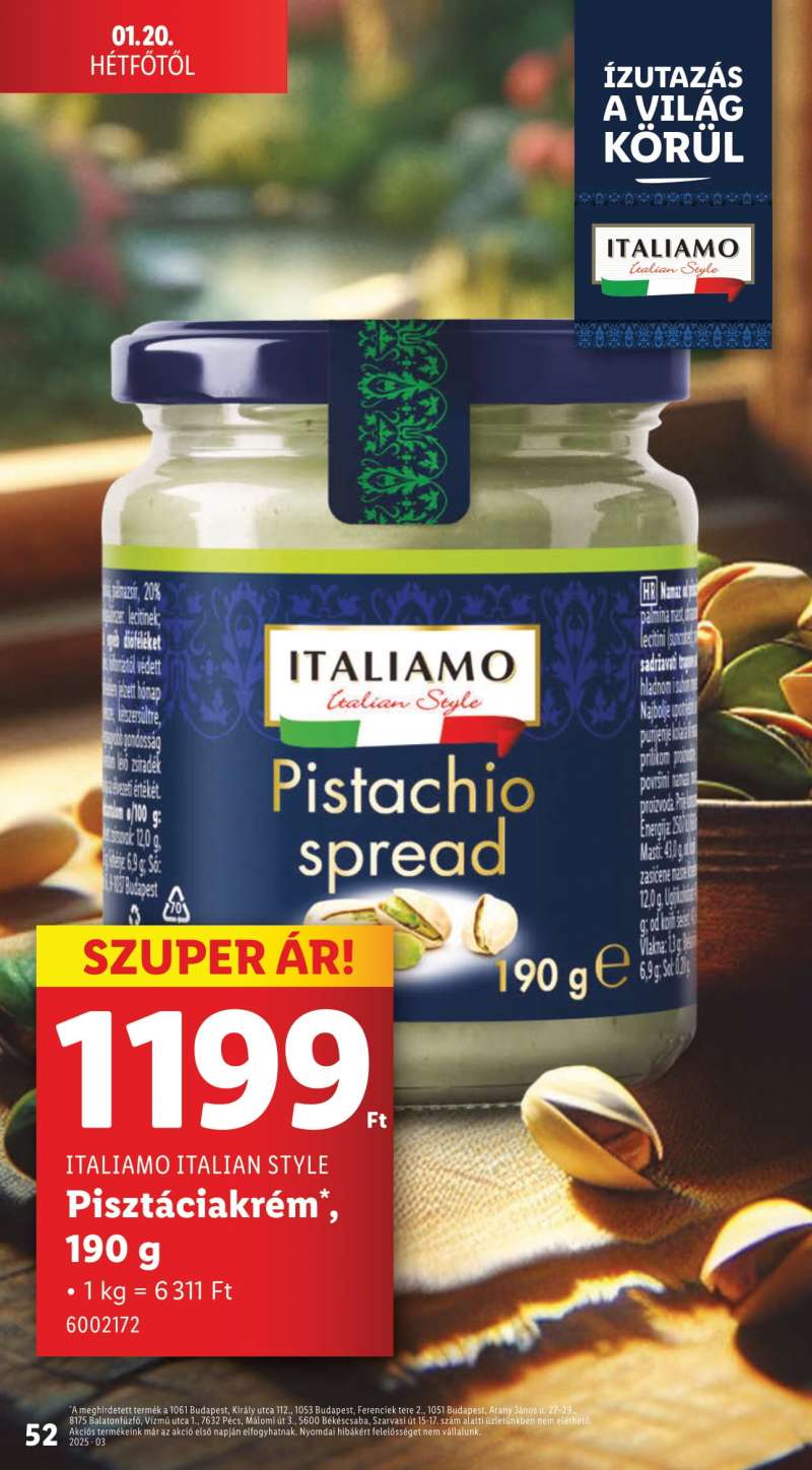 Lidl Akciós Újság 52 oldal