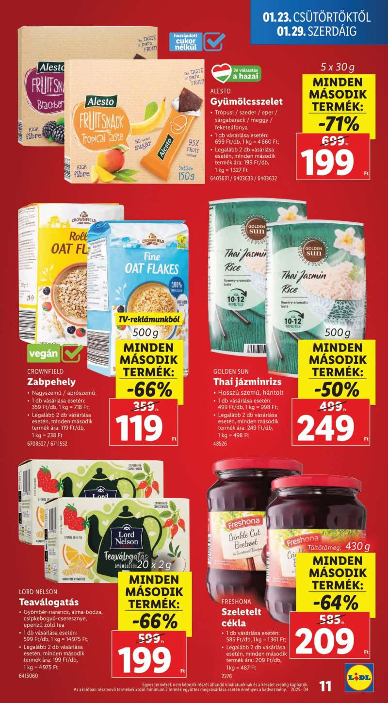 Lidl Akciós Újság 11 oldal