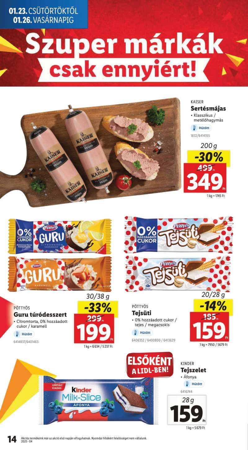 Lidl Akciós Újság 14 oldal