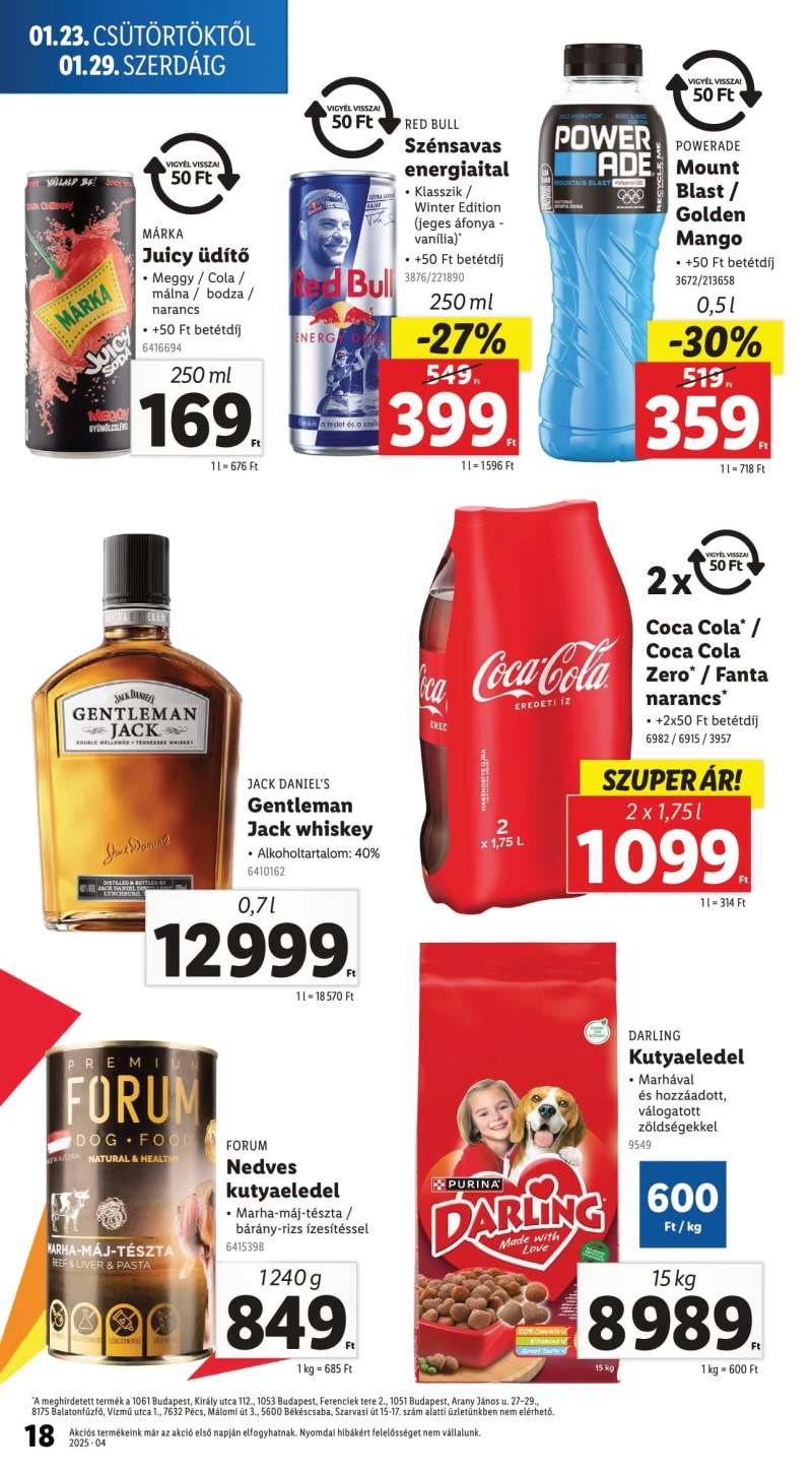 Lidl Akciós Újság 18 oldal