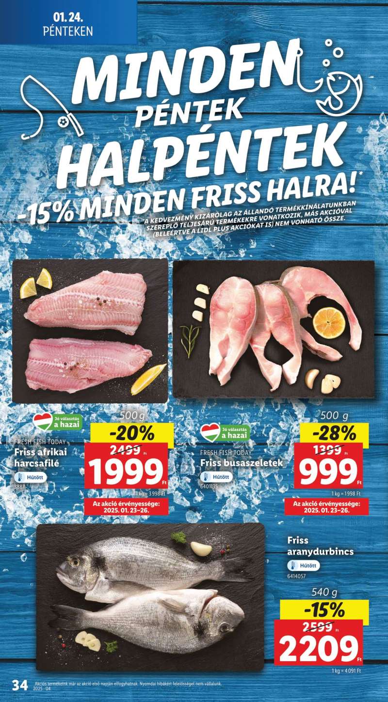 Lidl Akciós Újság 34 oldal