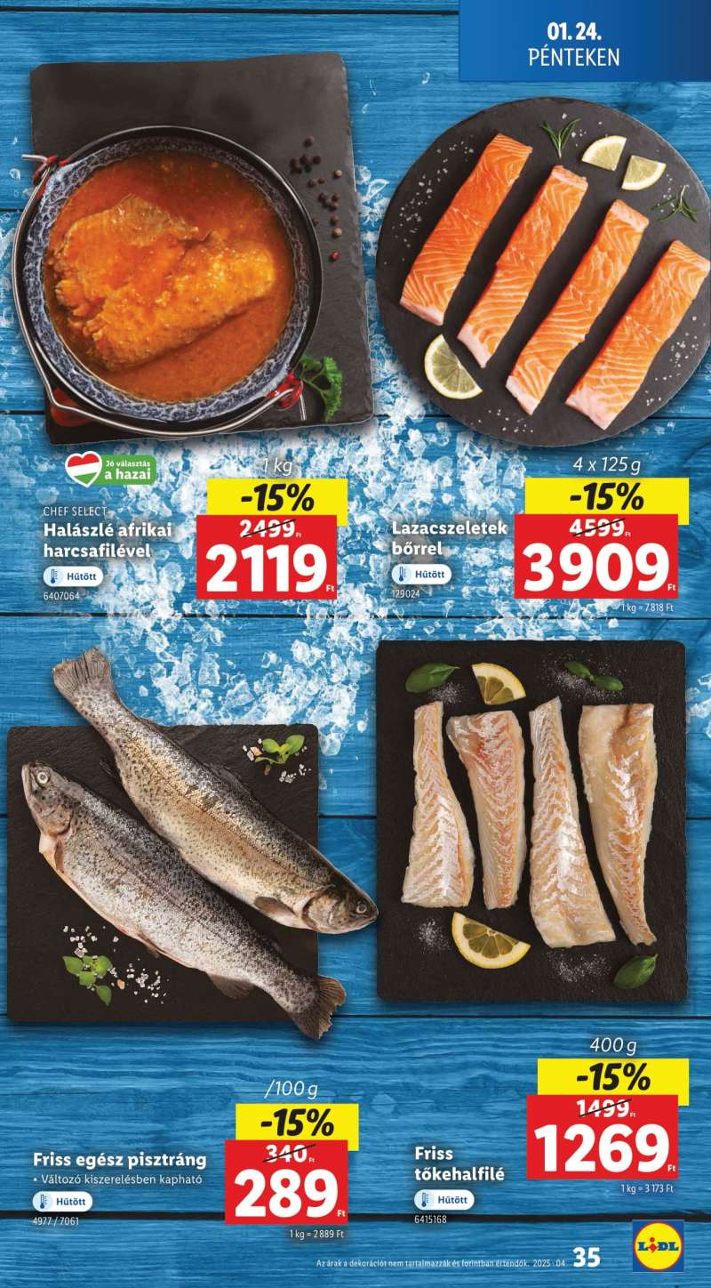 Lidl Akciós Újság 35 oldal