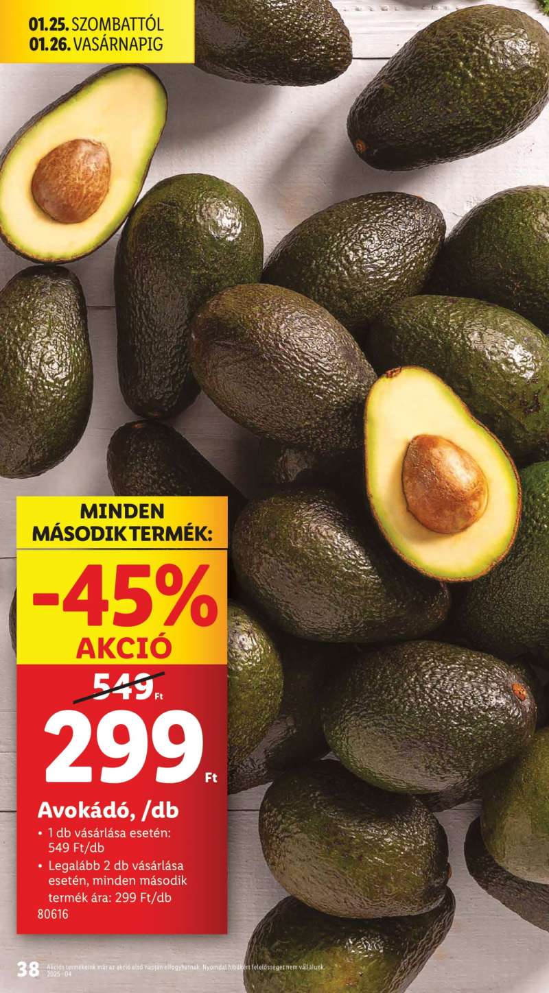 Lidl Akciós Újság 38 oldal