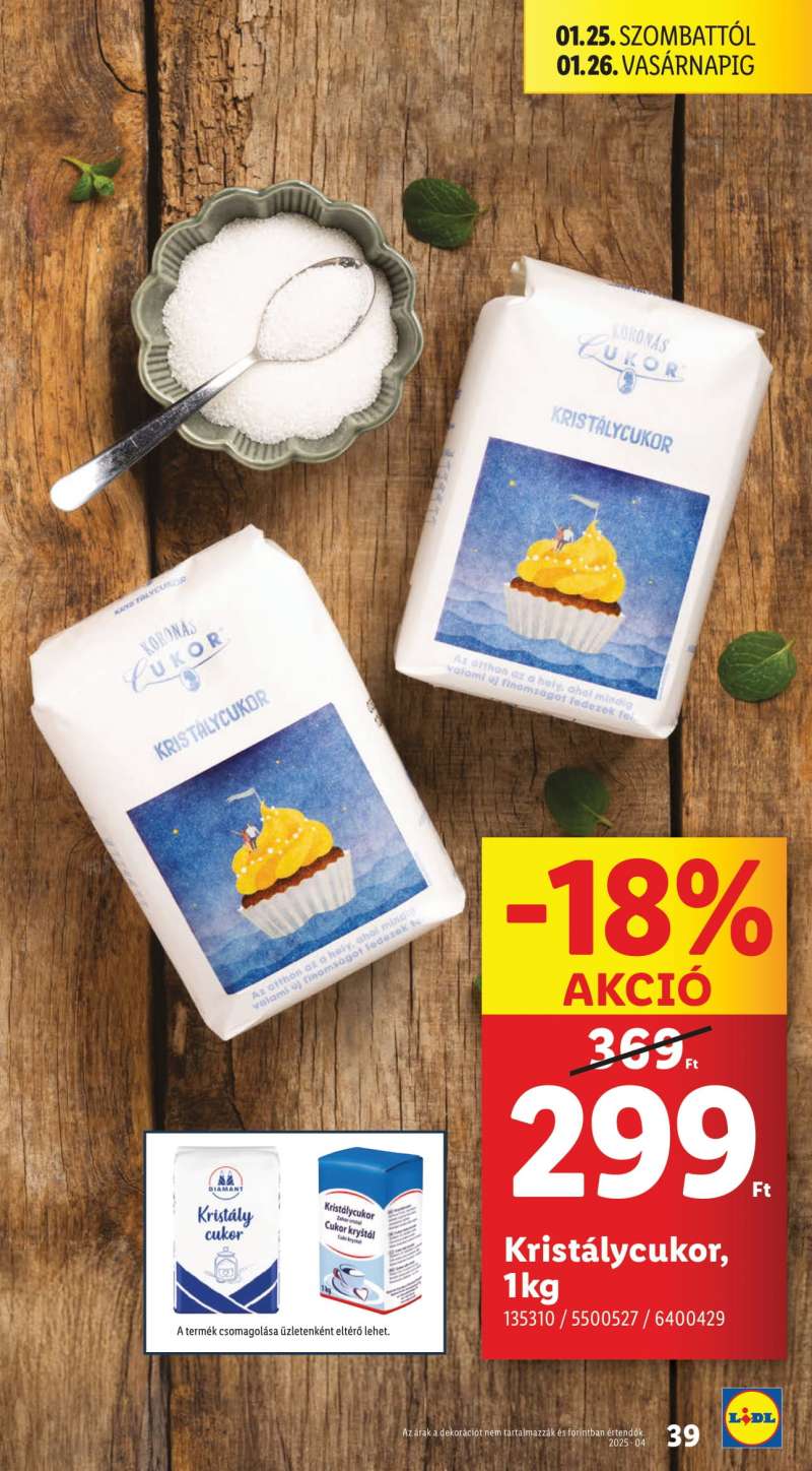 Lidl Akciós Újság 39 oldal