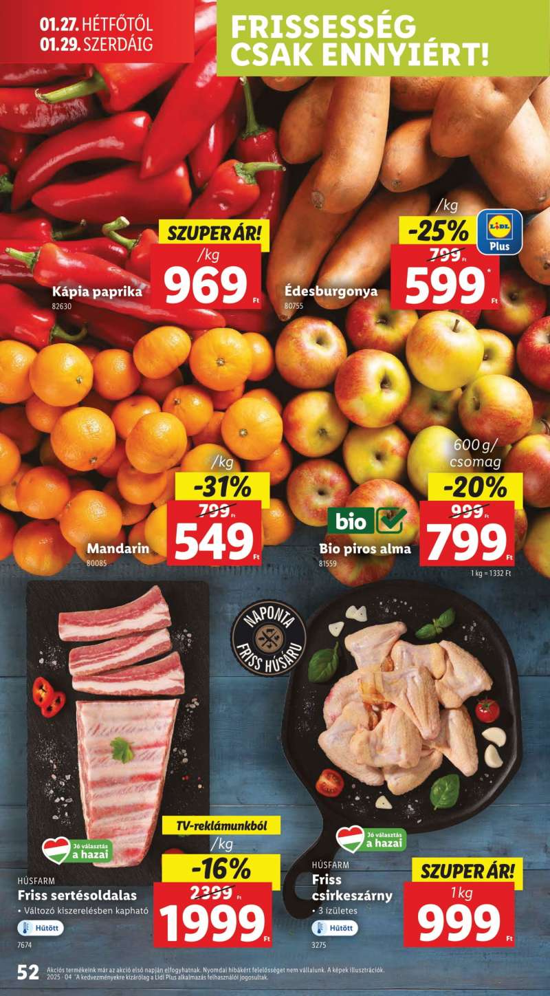 Lidl Akciós Újság 52 oldal