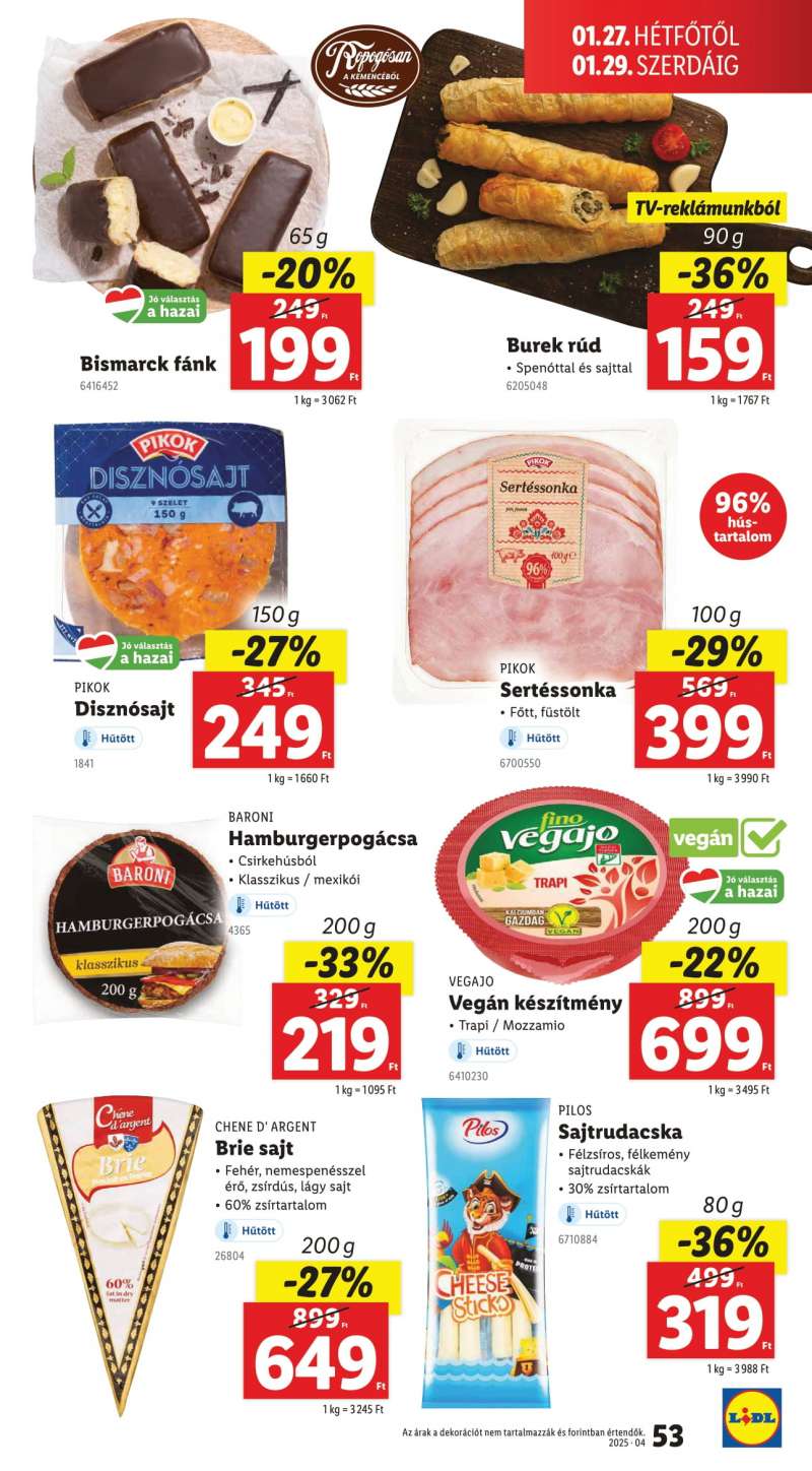 Lidl Akciós Újság 53 oldal