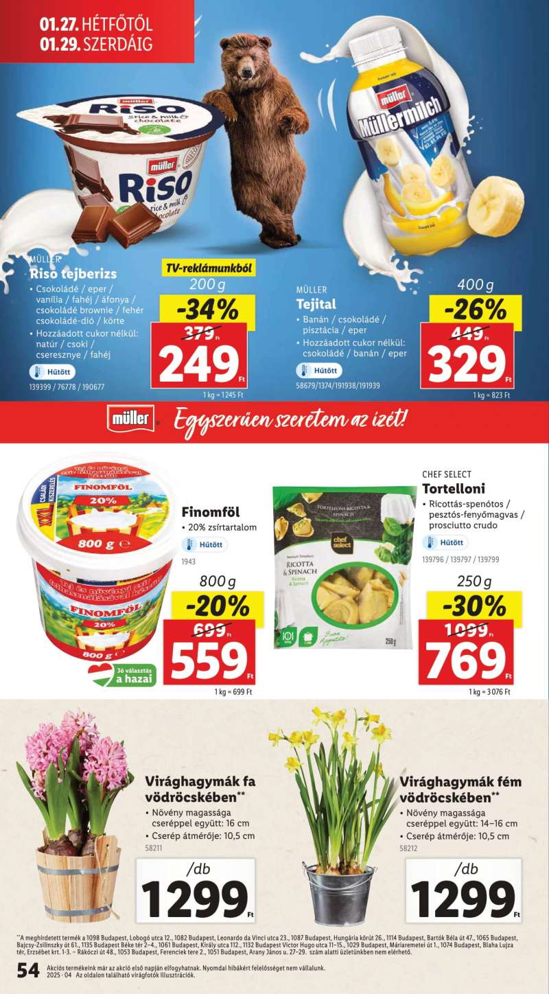 Lidl Akciós Újság 54 oldal