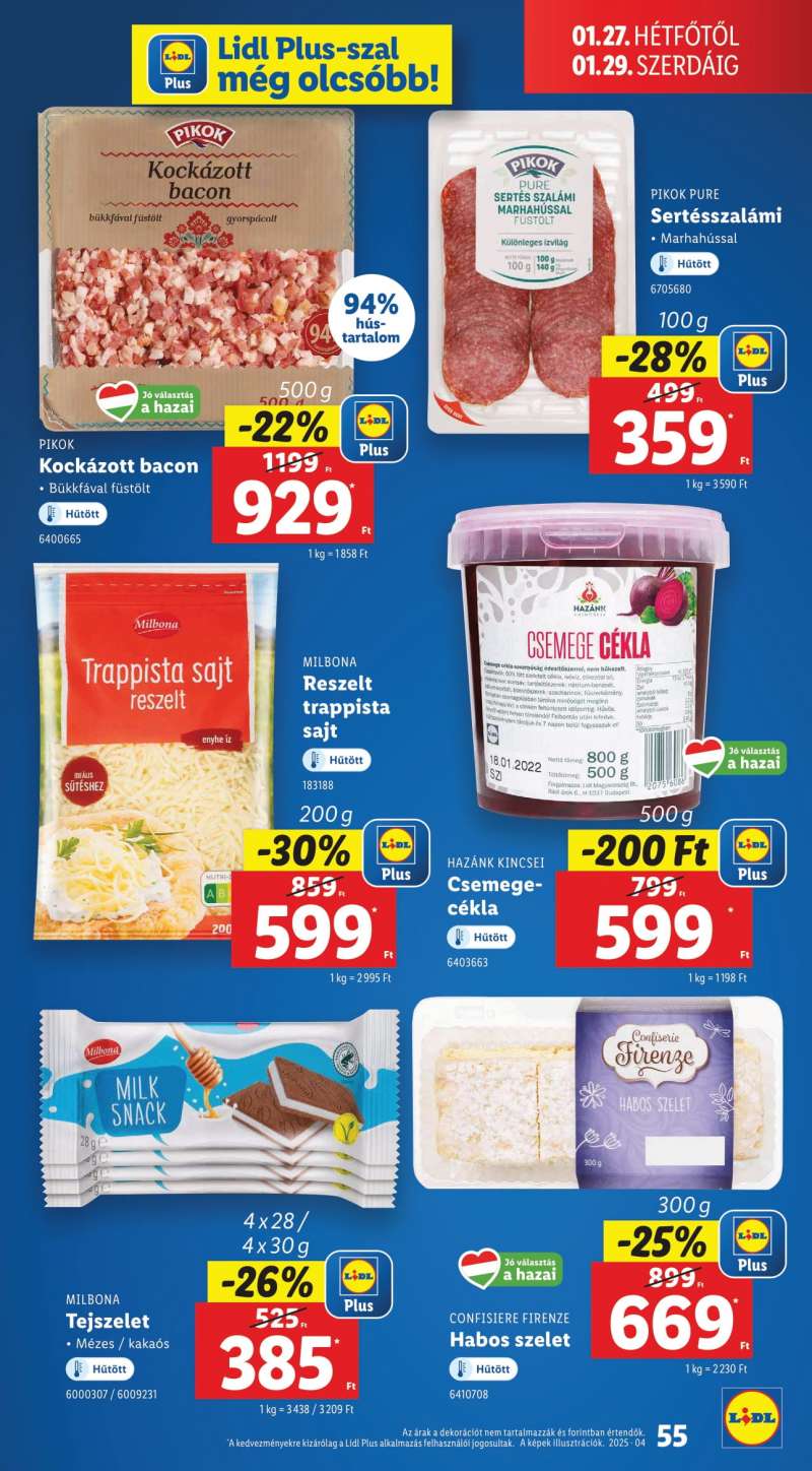 Lidl Akciós Újság 55 oldal