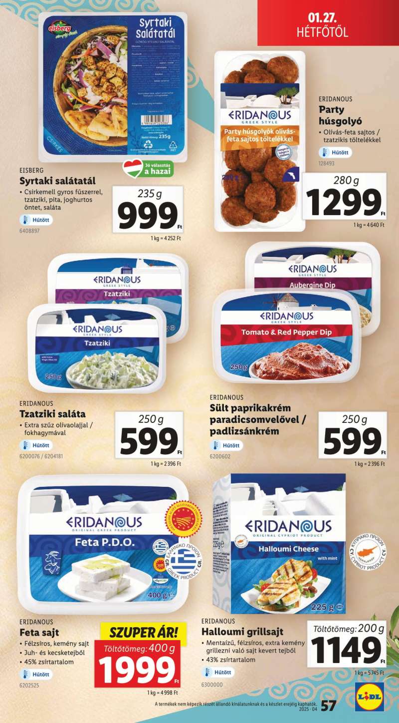 Lidl Akciós Újság 57 oldal