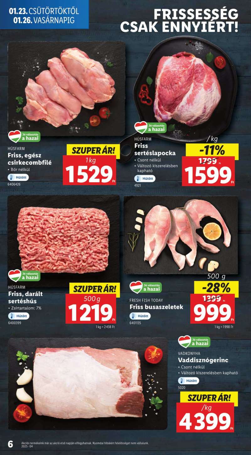 Lidl Akciós Újság 6 oldal