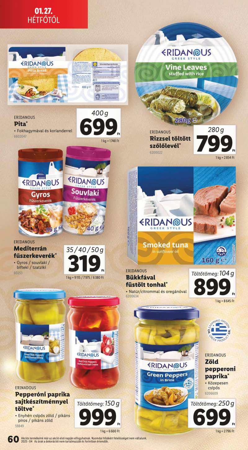 Lidl Akciós Újság 60 oldal