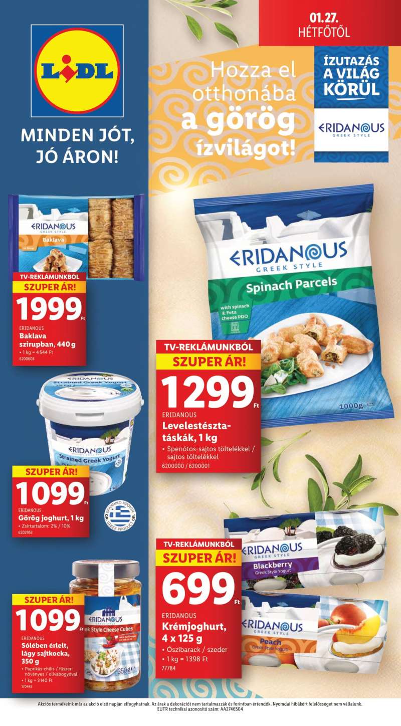 Lidl Akciós Újság 62 oldal