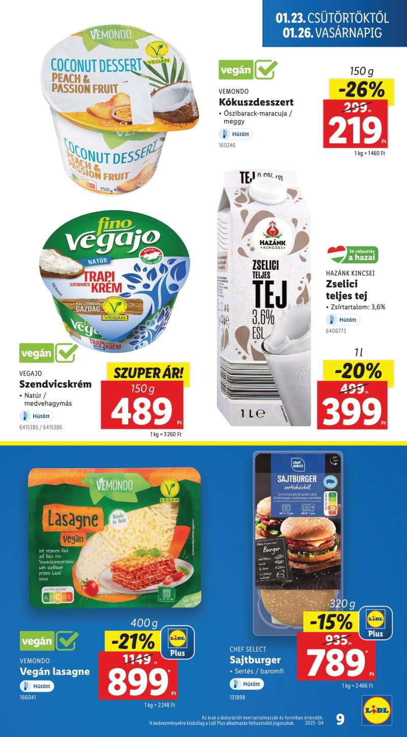 Lidl Akciós Újság 9 oldal