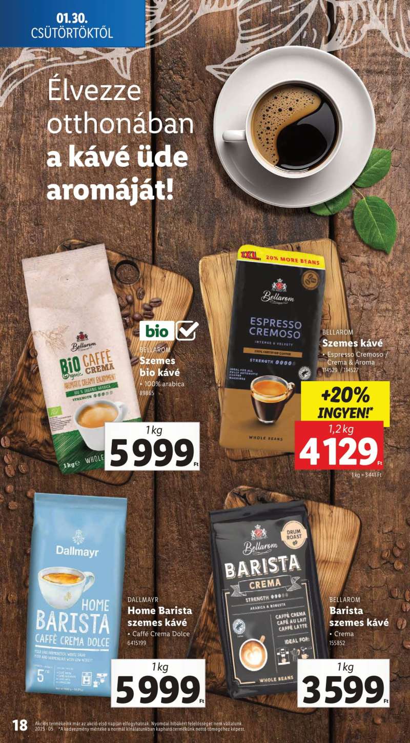 Lidl Akciós Újság 18 oldal