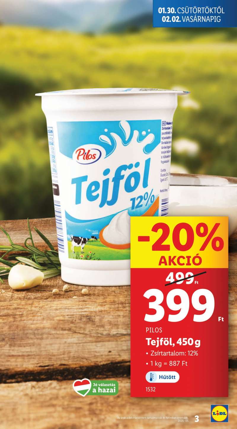 Lidl Akciós Újság 3 oldal