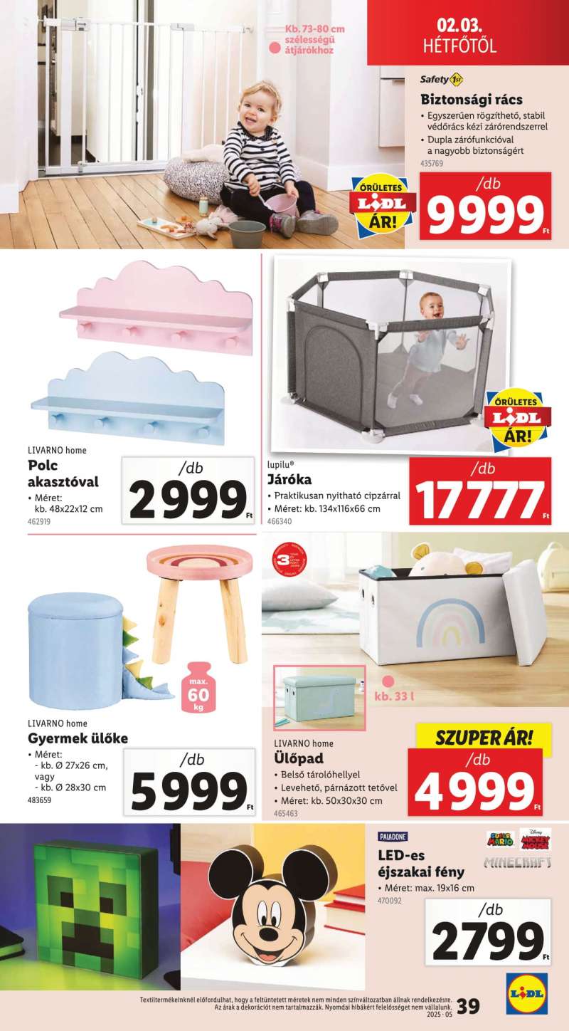 Lidl Akciós Újság 39 oldal