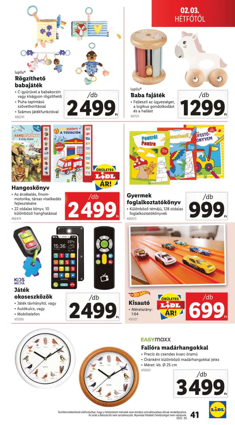 Lidl Akciós Újság 41 oldal