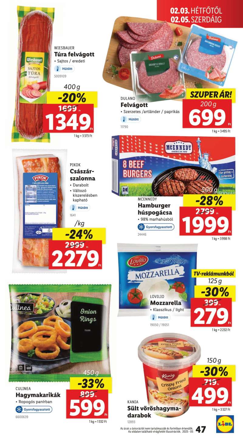 Lidl Akciós Újság 47 oldal