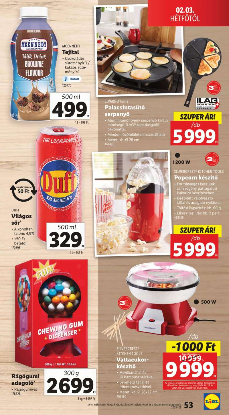 Lidl Akciós Újság 53 oldal