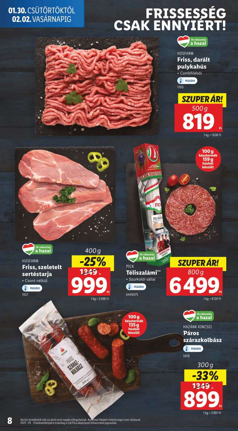 Lidl Akciós Újság 8 oldal